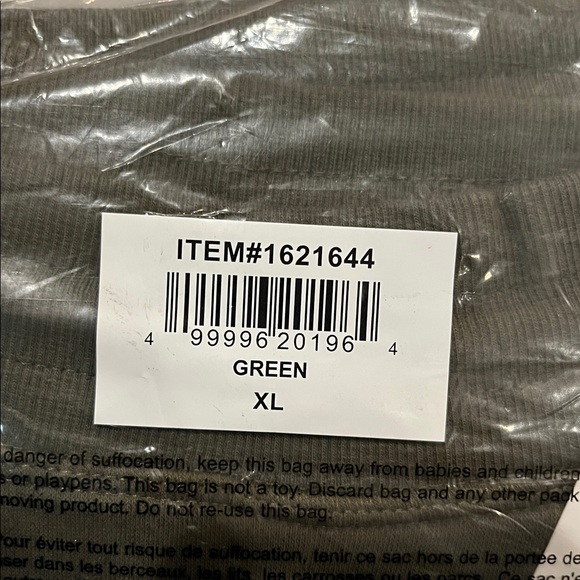 NWT Hurley Men Fleece Jogger GREEN - size XL - cozy winter comfy - Picture 10 of 10